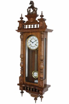 Paardjes klok regulateur 150-2144