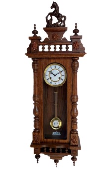 Paardjes klok regulateur 150-2144