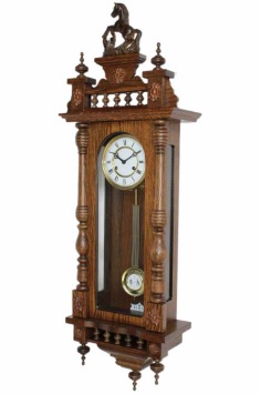 Paardjes klok regulateur 150-2144