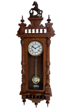 Paardjes klok regulateur 150-2144