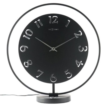 Tafelklok met verlichting NE5188ZW