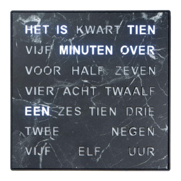 Woordklok Nederlands 1247NLS