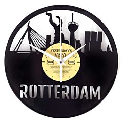 Lp klok Rotterdam skyline 601-3252